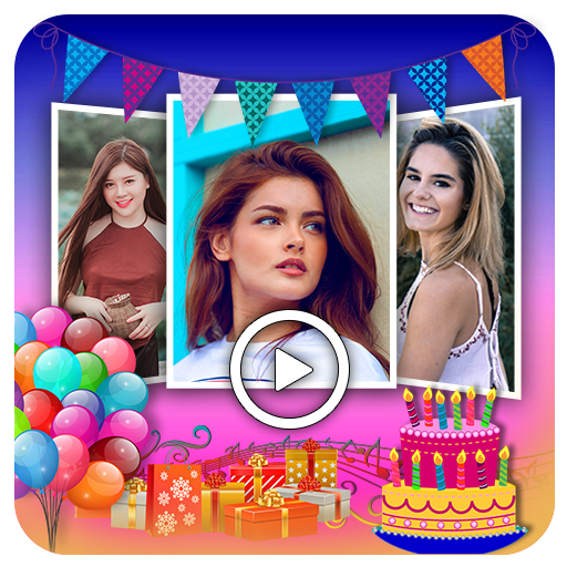 Birthday  Video &amp; Status Maker icon