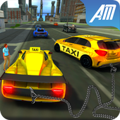 Crazy Taxi Driver 3D: Real Cab Simulator Game icon