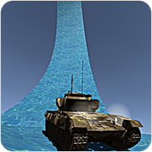 Tank Battle 3d War World Shooter Free: Blocky City icon