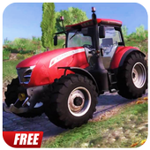 Farm Simulator : Tractor Driving Transport Game 3D icon