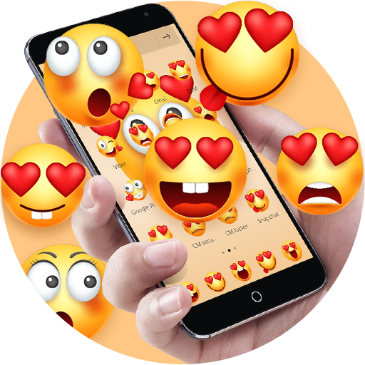 Cute Amorous Emoji Theme icon