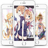 Kagamine Len And Rin Anime  Wallpapers HD icon