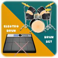 Electro Drum Pad and Drum Set on 9Apps