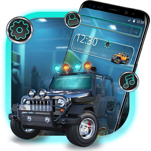 Speedy Jeep Car Theme icon