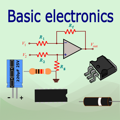 Basic electronics  - Learn electronics icon