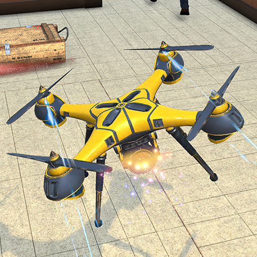 Drone Attack Flight Game 2020-New Spy Drone Games icon