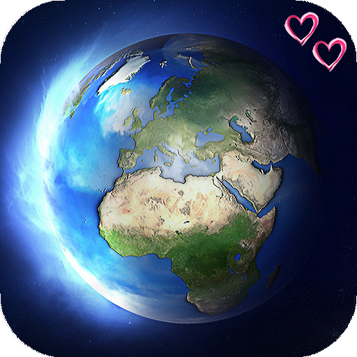 Earth 3D Live Wallpaper : backgrounds hd icon