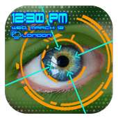 Eye Scanner Lock Techno