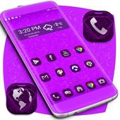 Vintage Purple Launcher icon