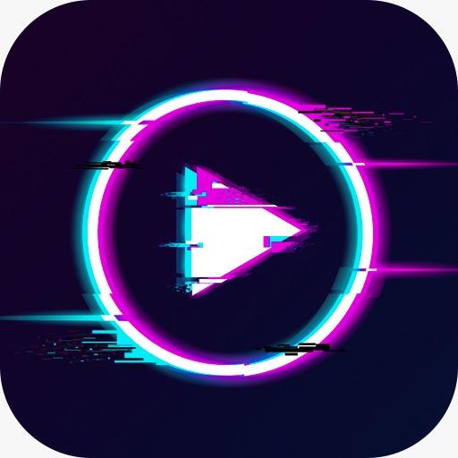 Glitch Video Editing - Glitch Photo Effect 2020 icon