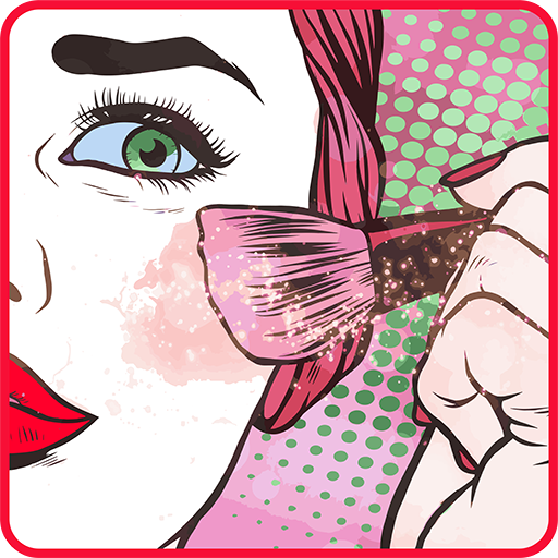 Girls Fashion Colouring Book icon