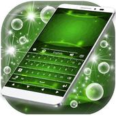 ikon Green Keyboard Latest Theme
