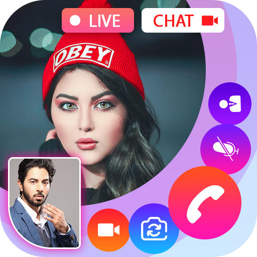 TIKU LIVE - Live Video Call आइकन