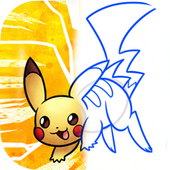 how to draw pokemon icon