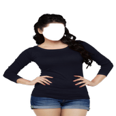 ikon Woman T-shirt Photo Montage