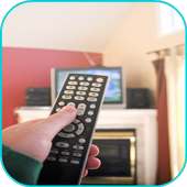 Universal  remote control TV