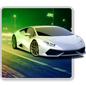 White Lambo Theme أيقونة