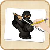 How To Draw Ninja Heroes Shadow on 9Apps