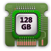 1024gb Storage Space cleaner : simulated icon