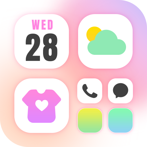 Themepack - Ikon Apl, Widget icon