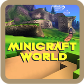 Minicraft Exploration World Craft and Building 3D icon