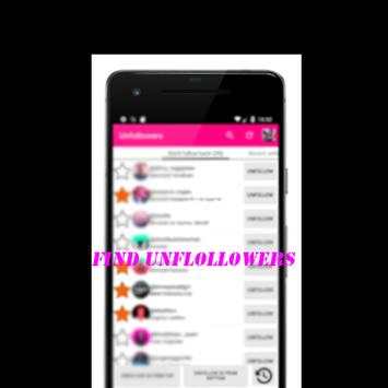 Unfollowers for Instagram apk-tips screenshot 1