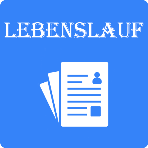 Lebenslauf Bewerbung CV icon