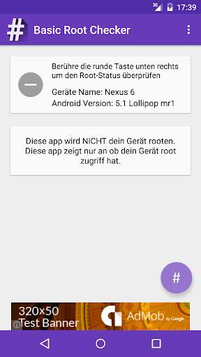 Basic Root Checker screenshot 1