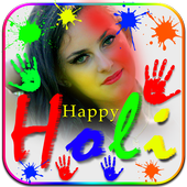 Holi Photo Editor أيقونة