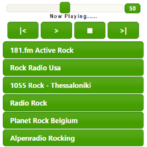 Rock Radio Player Live Music icon
