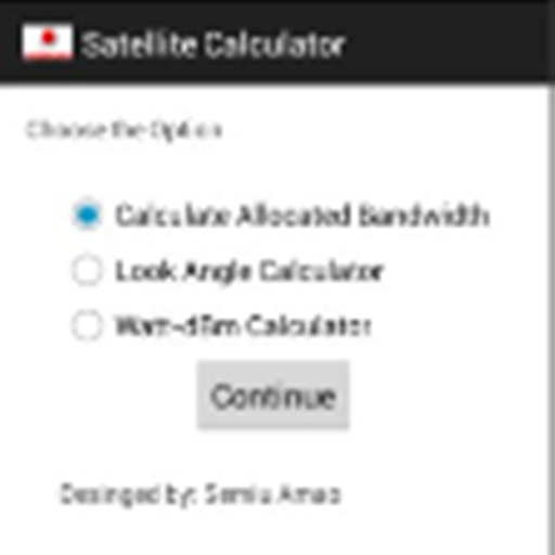 Satellite Look Angle icon