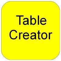 Table Creator on 9Apps