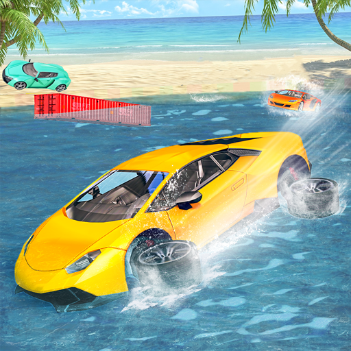 water car surfer racing stunts icon