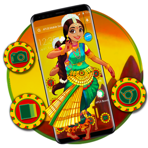 APUS Launcher Indian Dance Theme icon