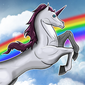 Unicorn Dash Run - free icon