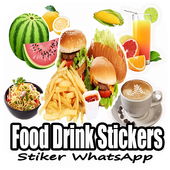 Food Drink Stickers - WAStickerApps иконка