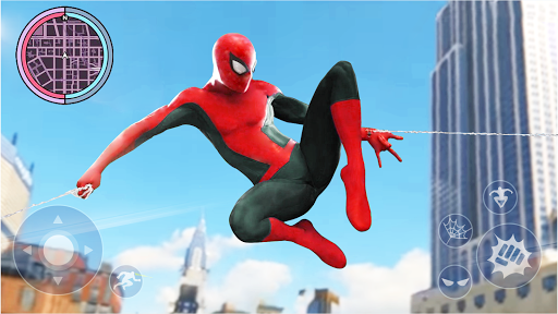 Spider Hero Rope Man Miles Morales screenshot 1