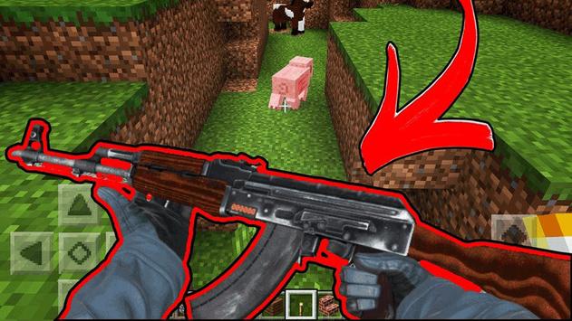 New GUNS mod for Minecraft screenshot 1
