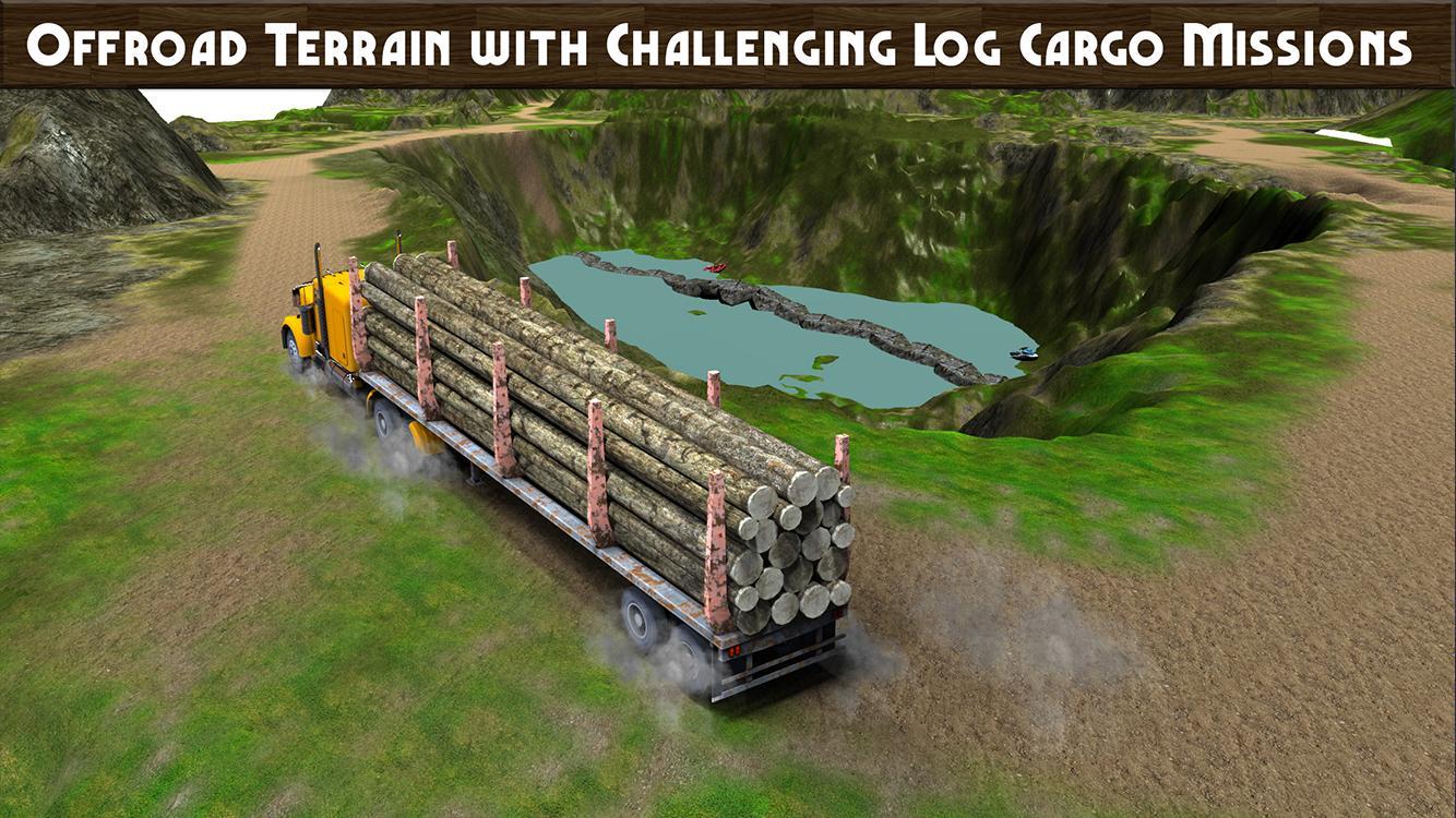Logging Truck Timber Simulator screenshot 3