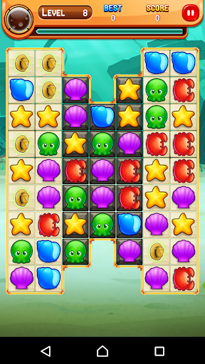 Jewel Quest Fish Sea Star screenshot 1