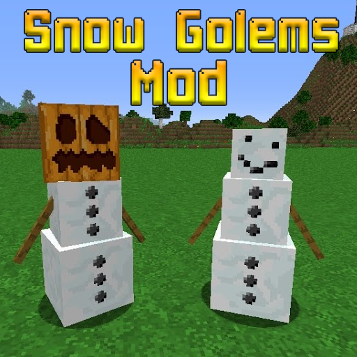 Snow Golem Mod for Minecraft PE icon