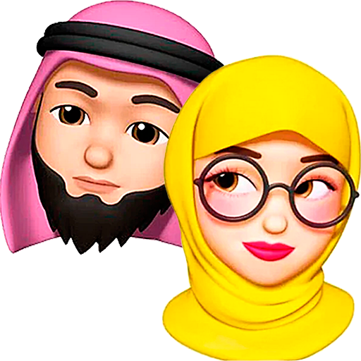 Memoji Hijab Islamic Muslim Stickers for WhatsApp icon