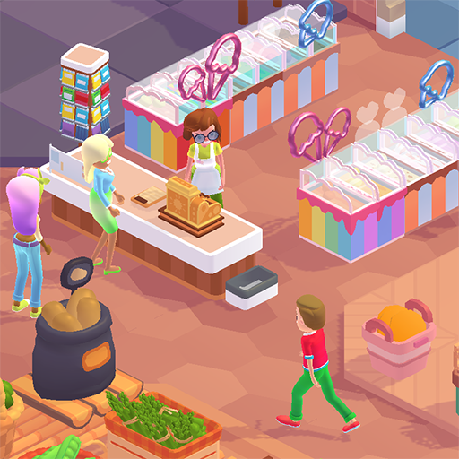 Supermarket tycoon:Idle store icon