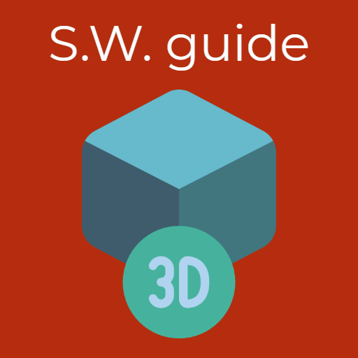 SolidWorks CAD design software guide icon