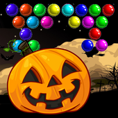 Pumpkin Happy Bubble icon