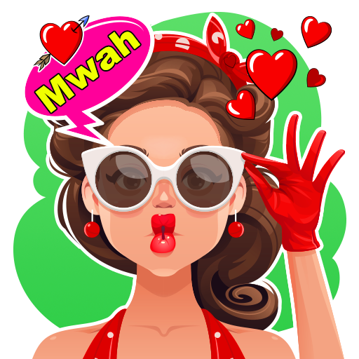 Animated Kiss Stickers For WhatsApp icon