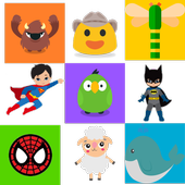 Memory Game: Animals, superheroes, Pou, Fruits icon