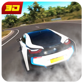 i8 Drift : City Turbo Car Racing Simulator Game 3D icon