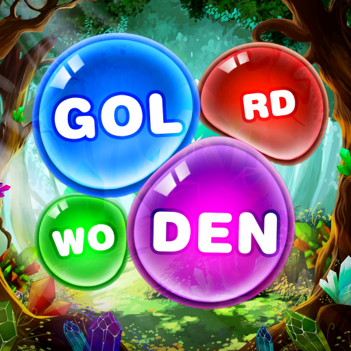 Golden Word Bubble icon