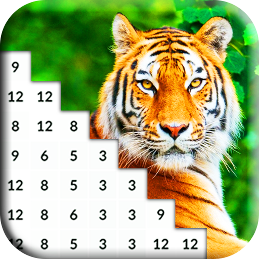 Coloring Animals Pixel Art Game Free icon